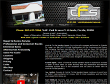 Tablet Screenshot of centralfloridaspeaker.net